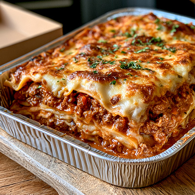 Hot Food To Go prepared by Marlborough Catering