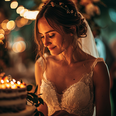 Marquee wedding celebration with professional catering